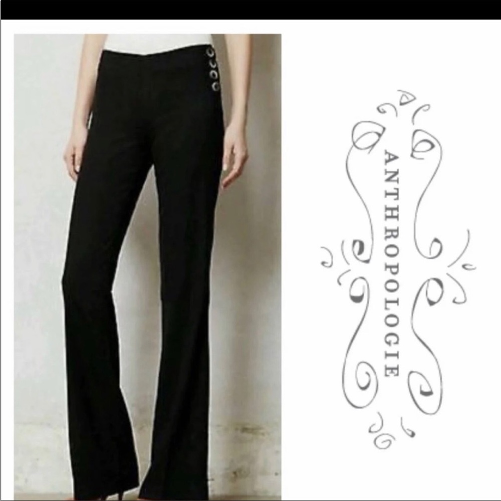 Elevenses Anthropologie Brighton pants 4